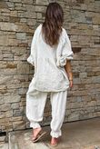 Mimi Pillow Cotton Batwing Blouse Calico